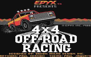 4x4 Off-Road Racing Title Screen